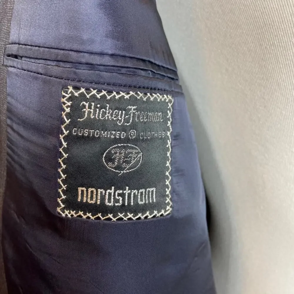 Vintage Hickey Freeman Tailored Wool Nordstom Suit